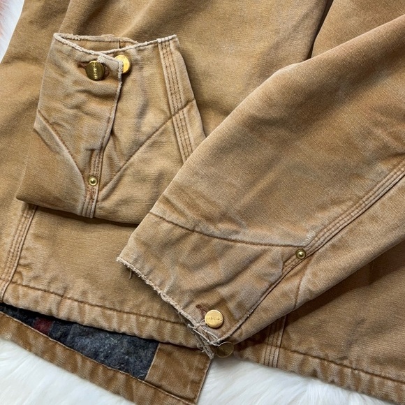 Vintage Carhartt Lined Jacket Sz 42 - Picture 8 of 15